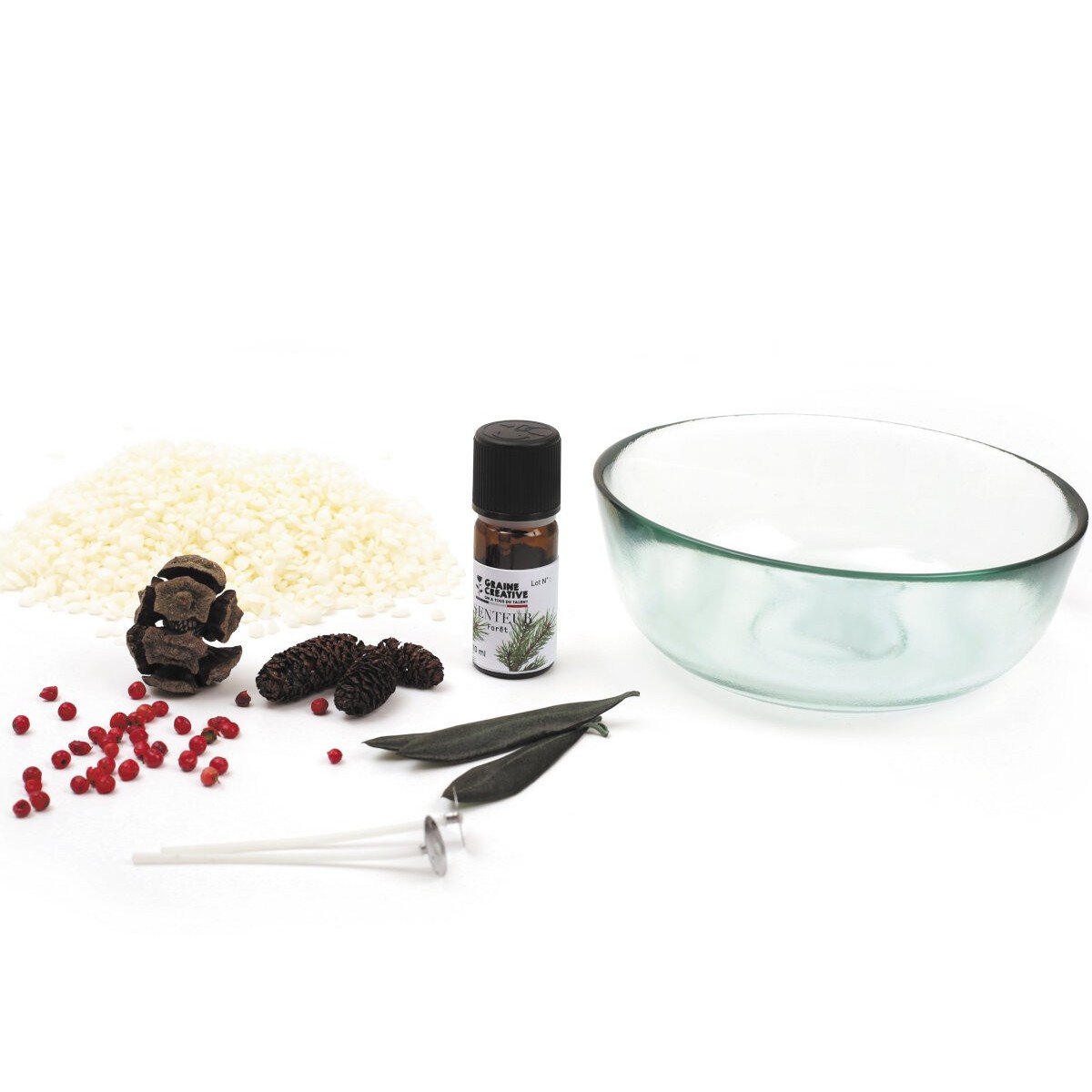 Świeca sojowa do robienia Leśne Zapachy, Graine Creative