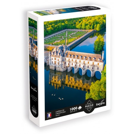 Puzzle 1000 Zamek w Chenonceau (Francja), Calypto