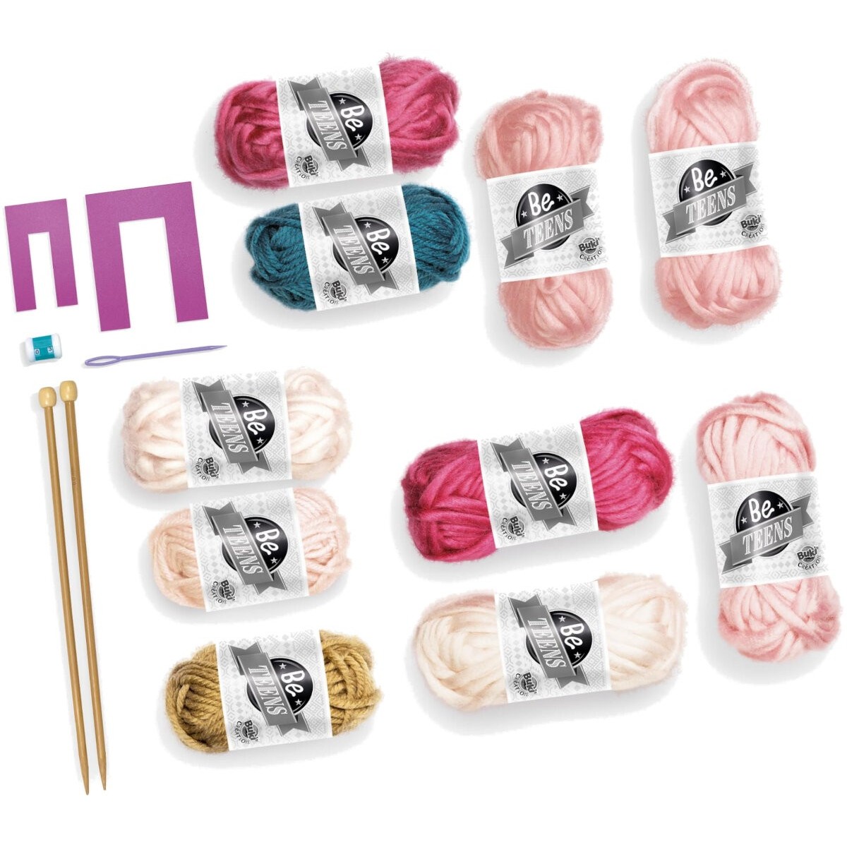 Nauka robienia na drutach dla dzieci od 8 lat, Buki