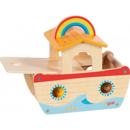 Drewniana Arka Noego do zabawy dla dzieci +3, Goki | Dadum