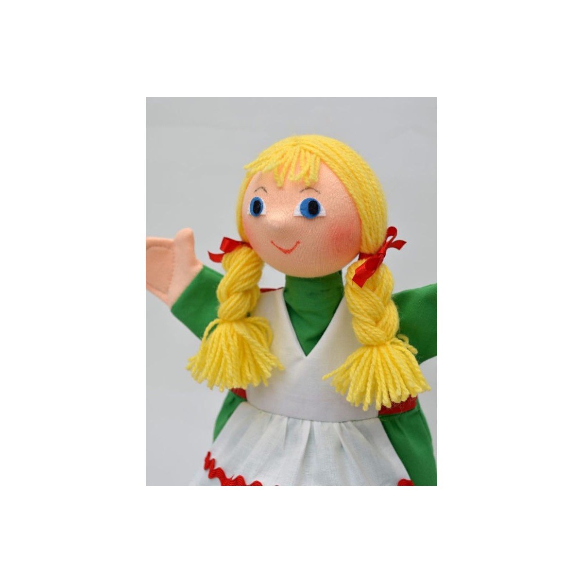 Pacynka na rękę Małgosia do teatrzyku +3 | Dadum