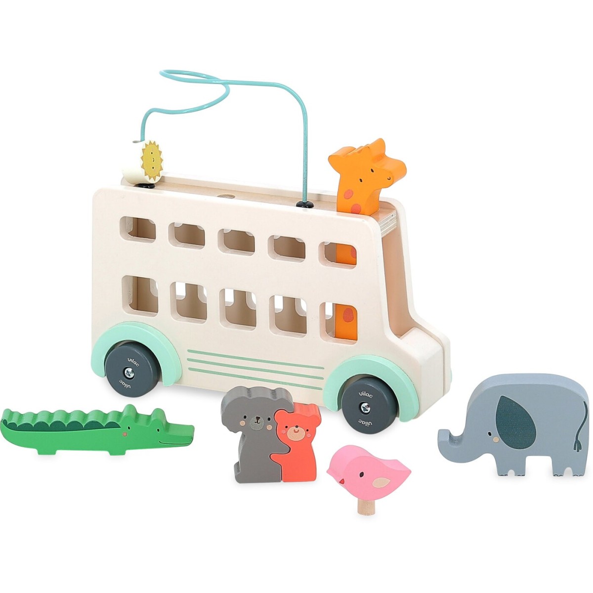 Vilac Zabawka manipulacyjna Bus'Animo +18m