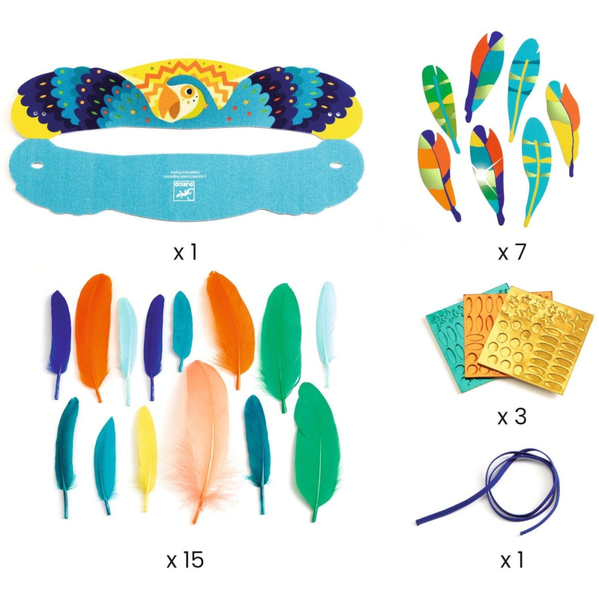 Djeco Zrób To Sam - Pióropusz +5 | Dadum Kraków