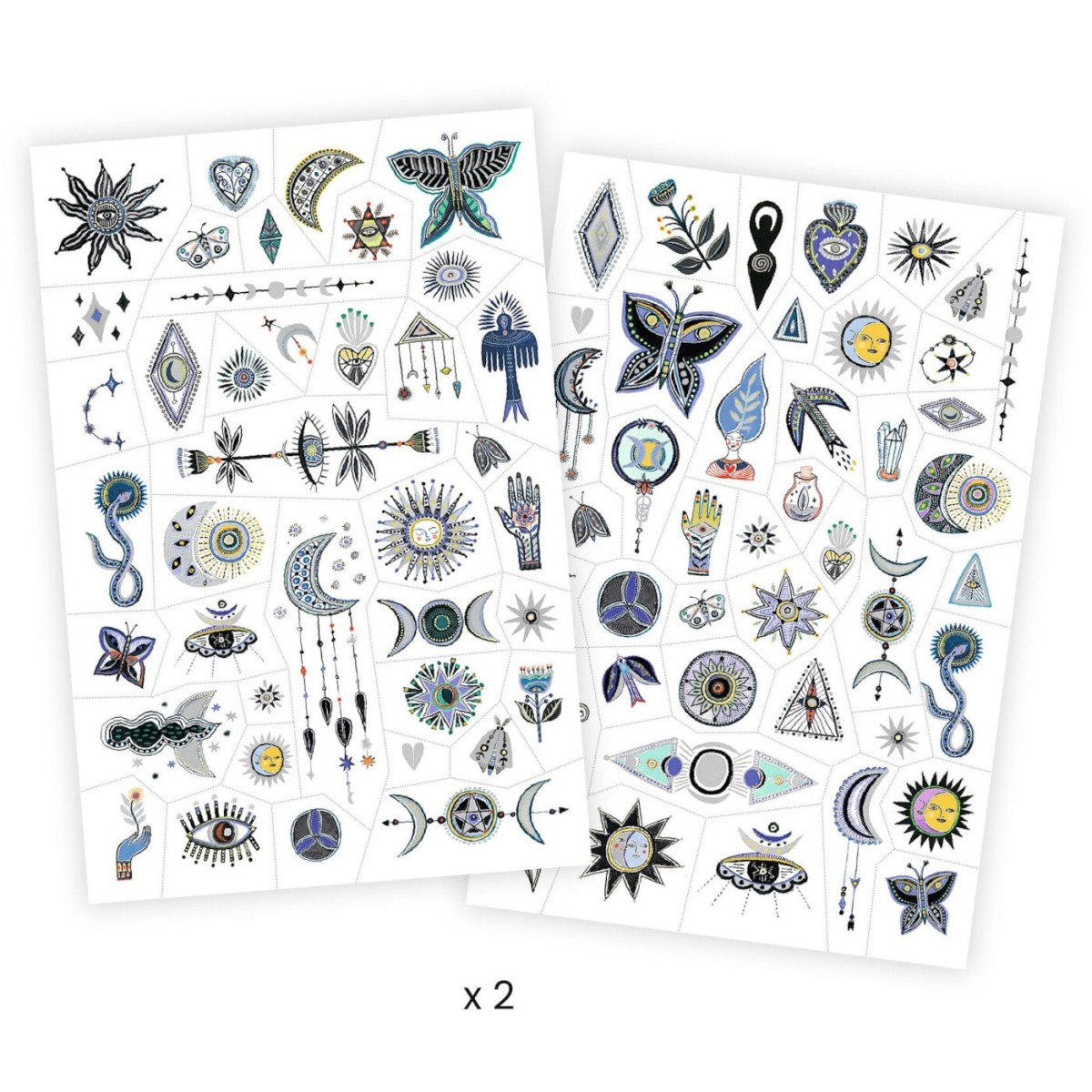 Djeco Tatuaże zmywalne dla dzieci Wicca | Dadum Kraków