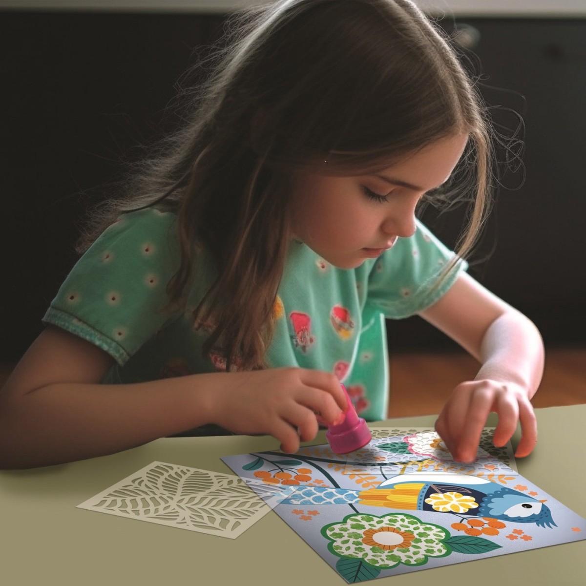 Crea Lign' Obrazy do zdobienia "Wiosenne Motywy" +3