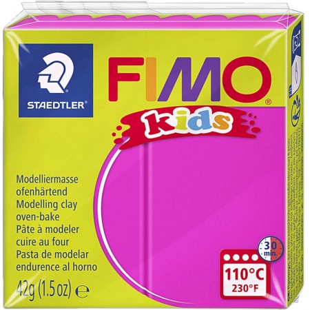 FIMO® Kids glina polimerowa 42 g - fuksja FIMO® Kids glina polimerowa 42 g - fuksja