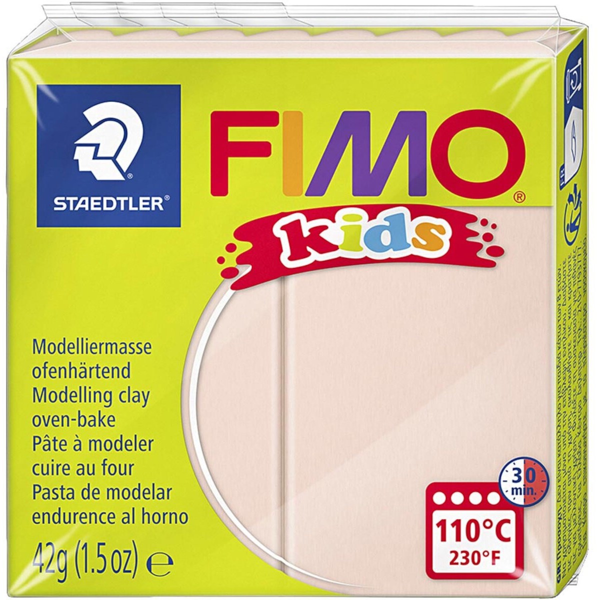 FIMO® Kids glina polimerowa 42 g - cielista