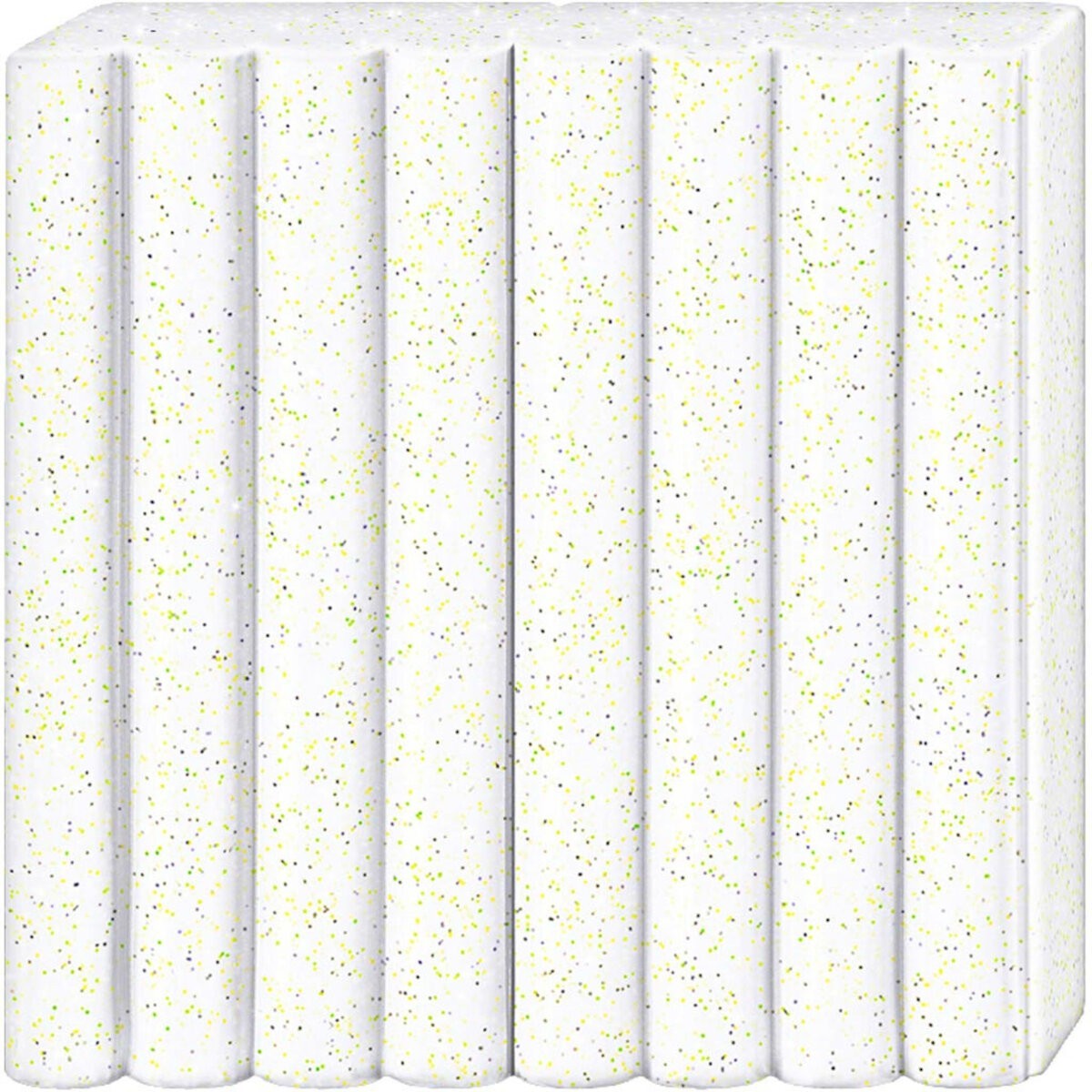 FIMO® Kids glina polimerowa 42 g - biała brokatowa