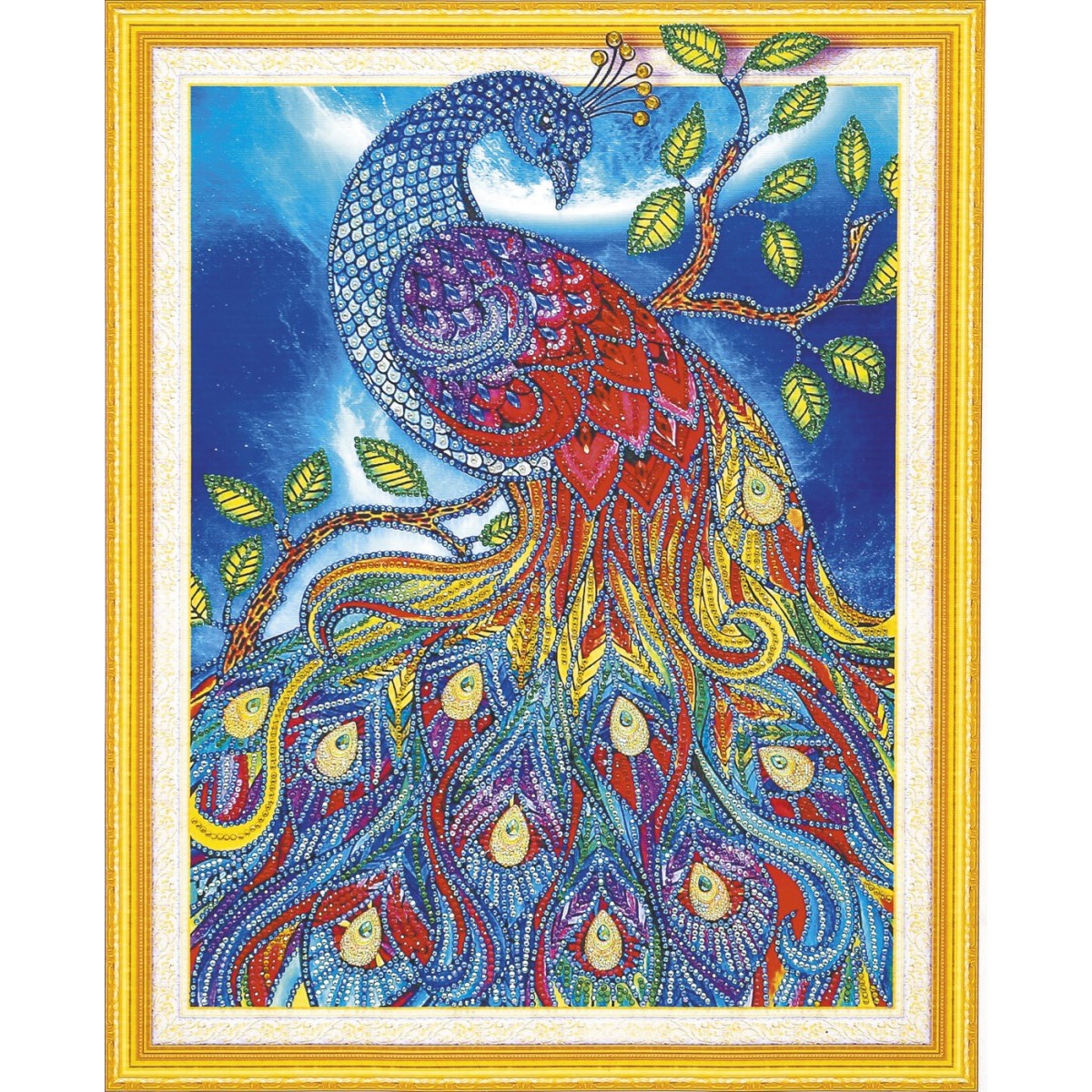 Haft diamentowy Paw - fasetowane diamenciki XXL, Graine Creative