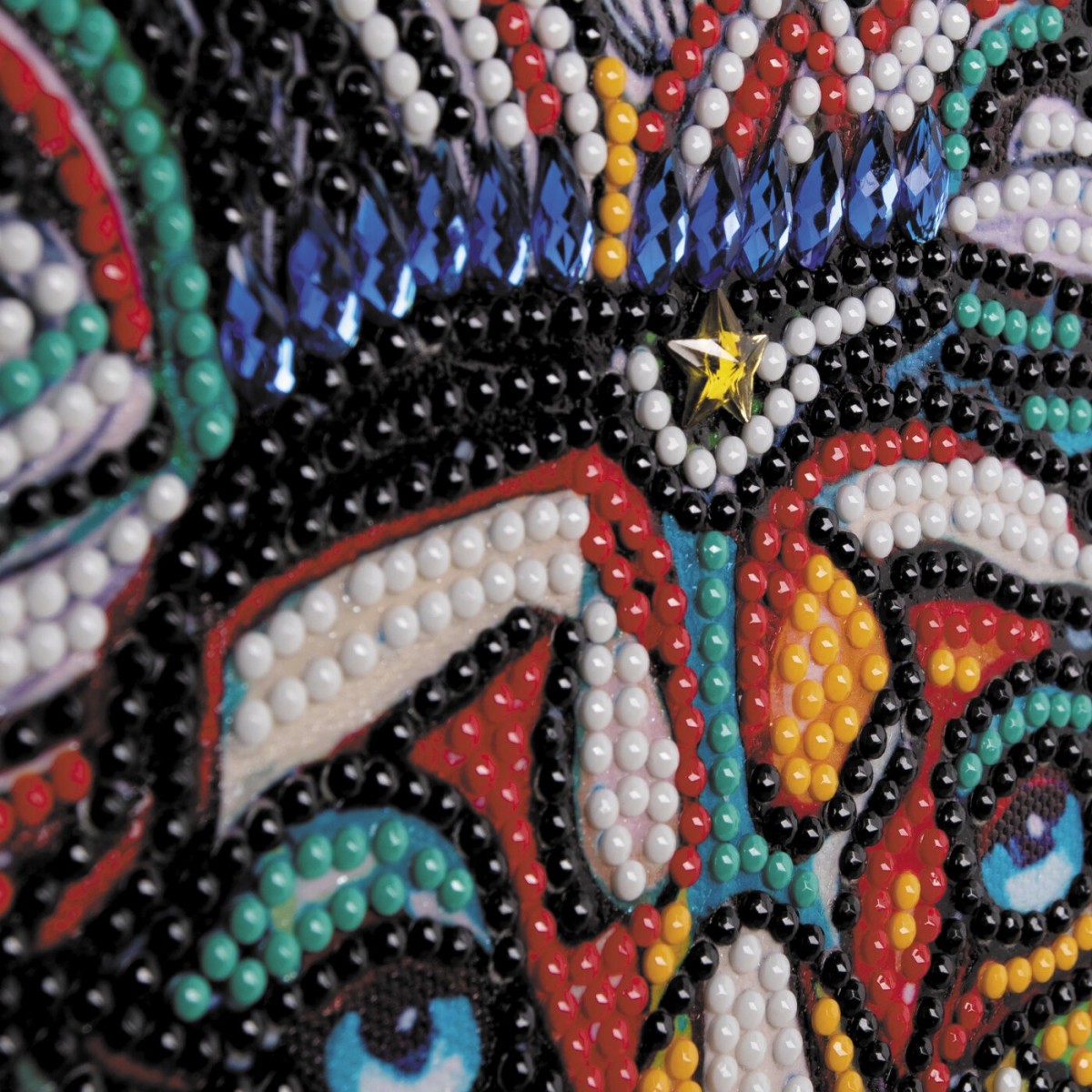 Haft diamentowy Lew - fasetowane diamenciki XXL, Graine Creative