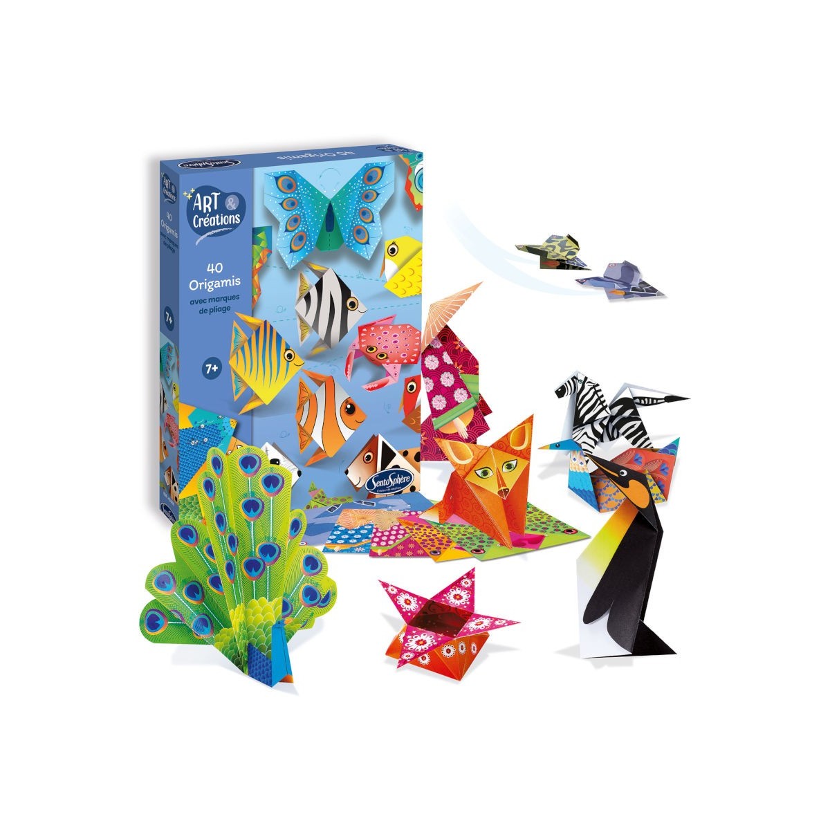 Origami krok po kroku dla dzieci od 7 lat, SentoSphere | Dadum