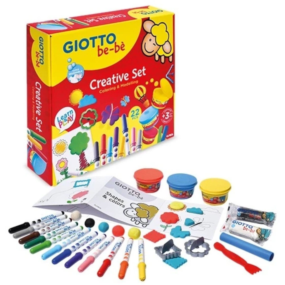 Giotto Bebe Maxi zestaw kreatywny dla 2-latków