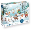 Calypto Puzzle 54 elementy Zabawy na śniegu 7807 Calypto Puzzle 54 elementy Zabawy na śniegu 7807