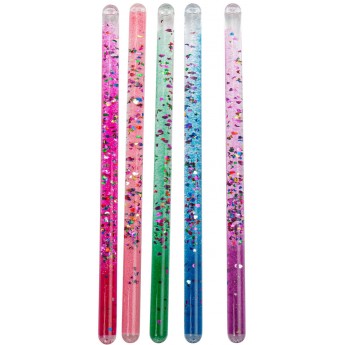 MAGIC WAND with Sand & Flakes (Set of 5) - Vintage Toy