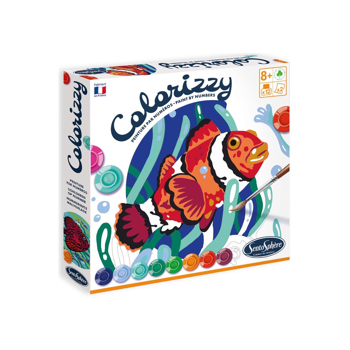 SentoSphere COLORIZZY Głębiny Morskie malowanie po numerach