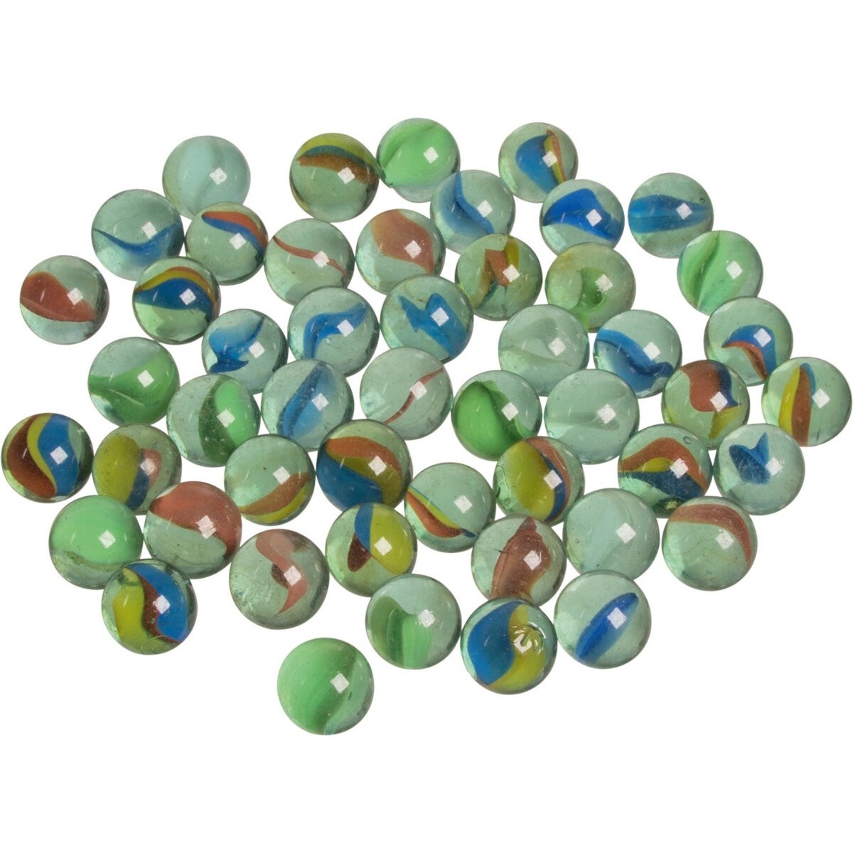 Goki Szklane Kulki wzór Kocie Oczy 50 sztuk | Dadum Kraków