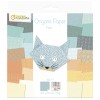 Papier origami Futra 20x20cm 60 arkuszy i naklejki