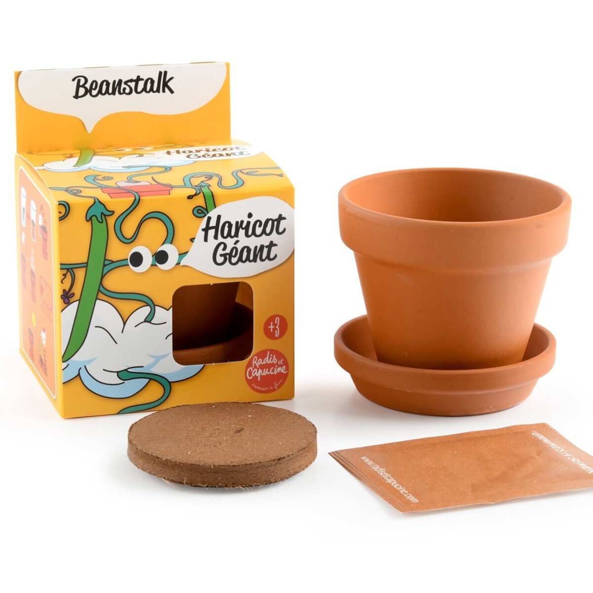 Magiczna fasola Jasia do uprawy, Radis et Capucine