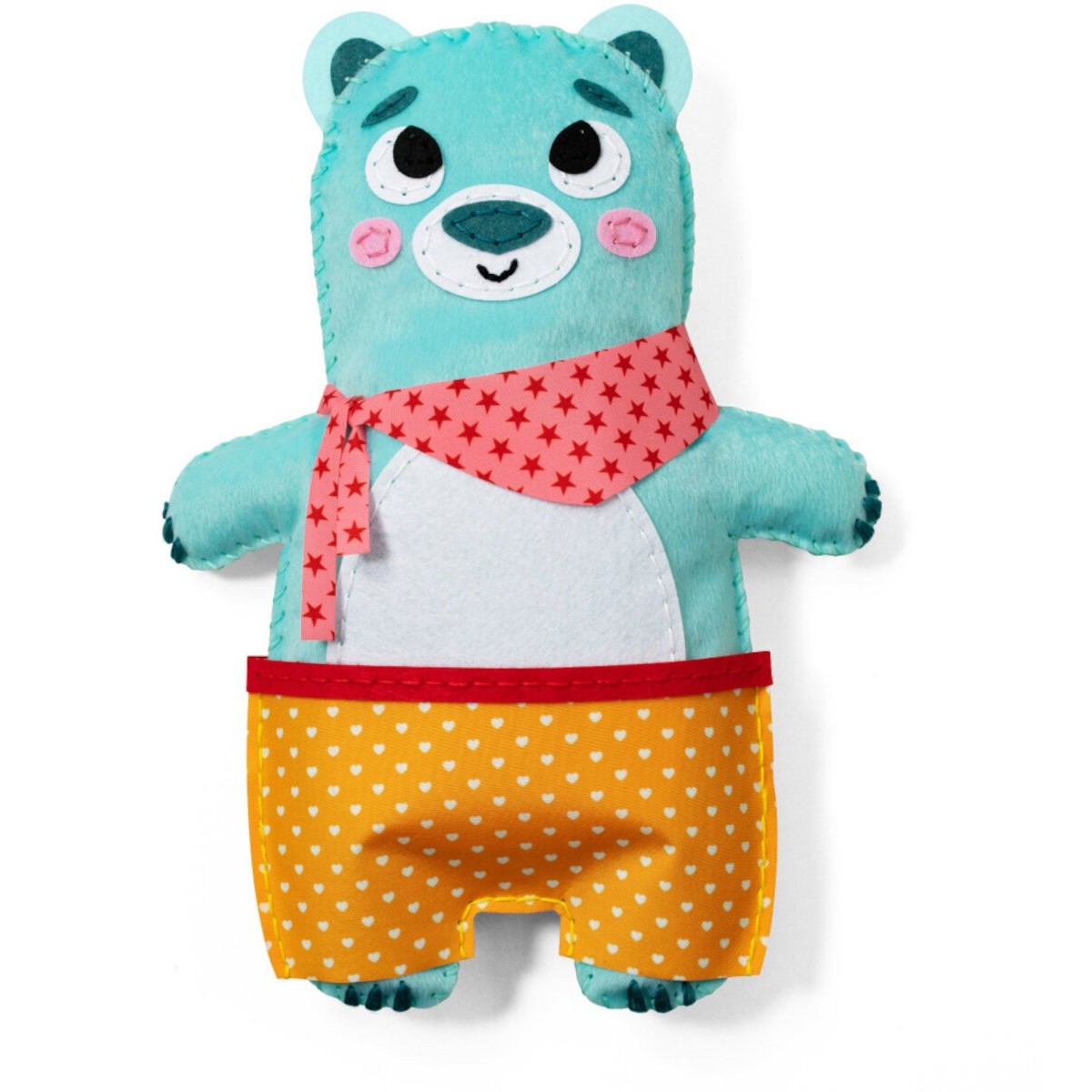 Zestaw do nauki szycia Maskotka Mis Charlie +6