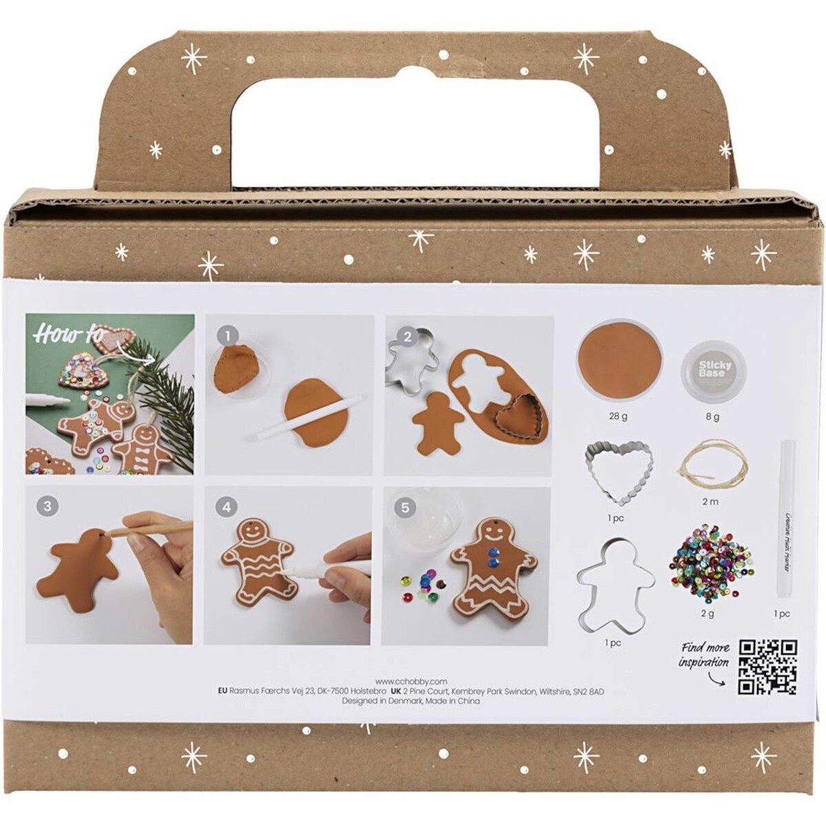 Craft Kit Modelling, Small cake figures, medium