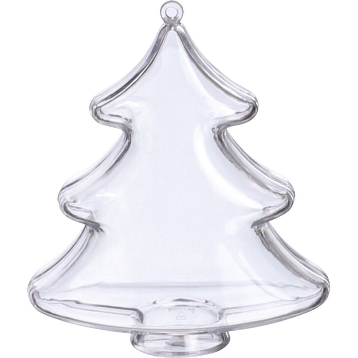 Choinka przezroczysta otwierana 10 cm