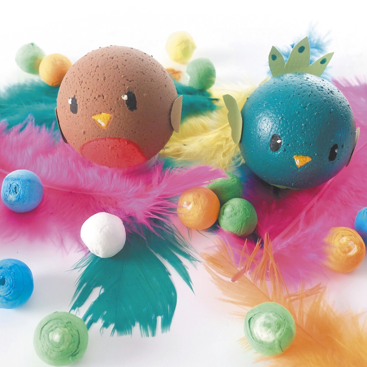 Kula styropianowa 5 cm z twardego styropianu