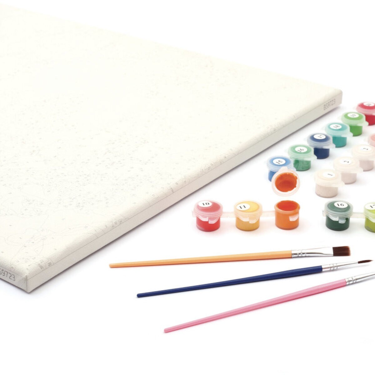 Malowanie po numerach "Góra Fuji" płótno na blejtramie 30x40