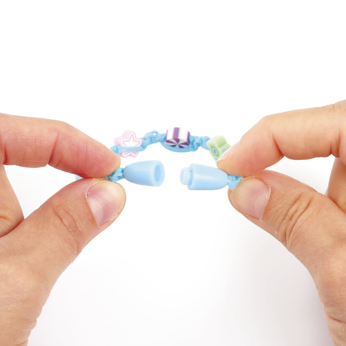 Plecione bransoletki do robienia z żyłek Scoubidou +6, Graine Creative