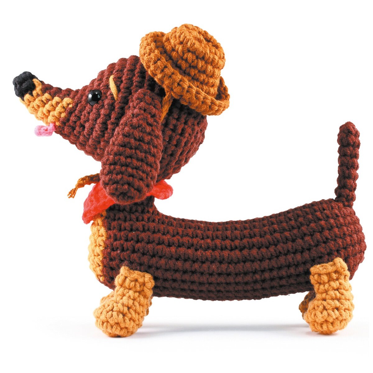 kit amigurumi teckel 180mm