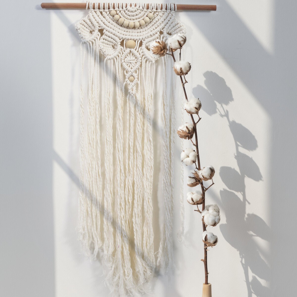 Zestaw DIY Makrama na ścianę Muszle, Graine Creative