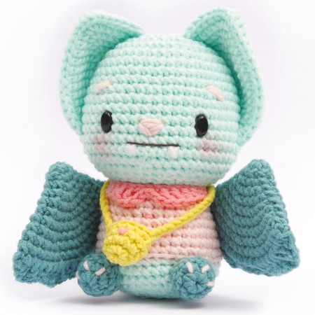 Zestaw do szydełkowania Nietoperz Amigurumi 13cm Zestaw do szydełkowania Nietoperz Amigurumi 13cm