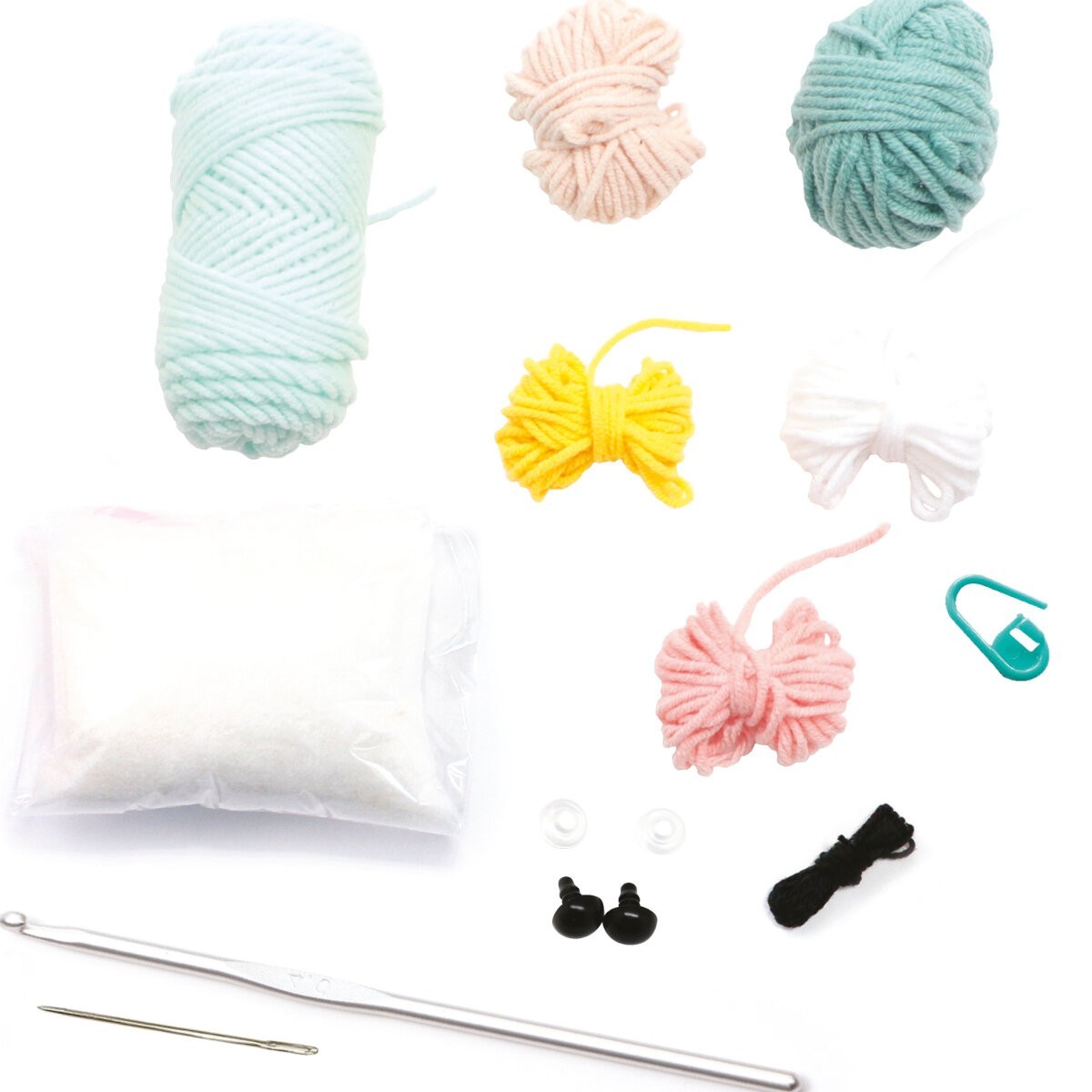 Zestaw do szydełkowania Nietoperz Amigurumi 13cm