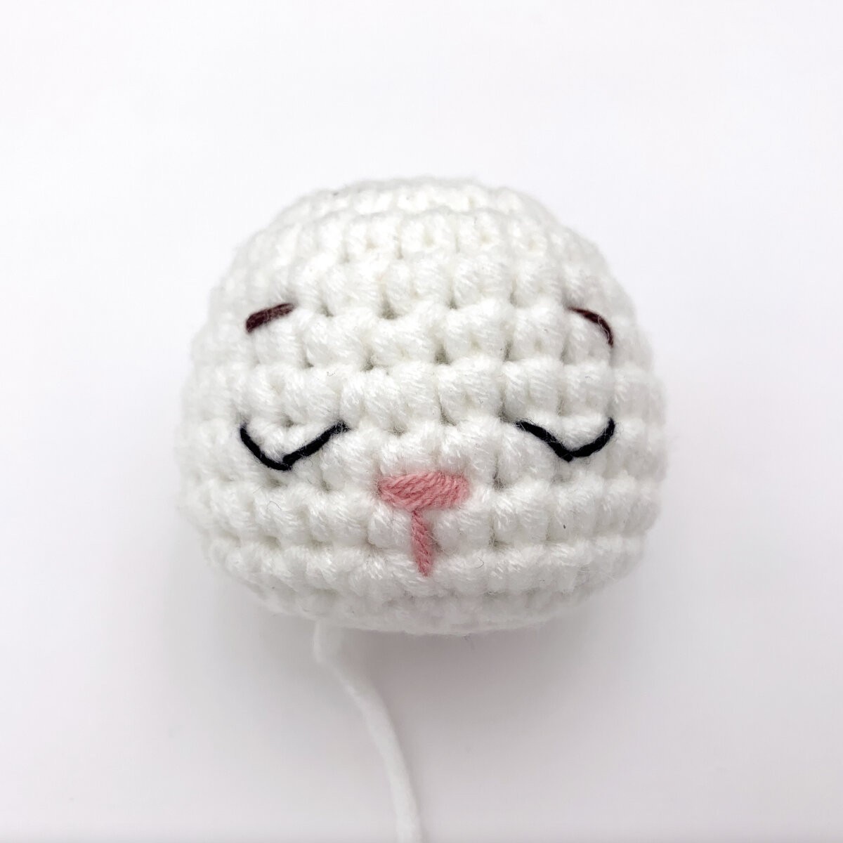 Zestaw do szydełkowania grzechotki z króliczkiem, Graine Creative