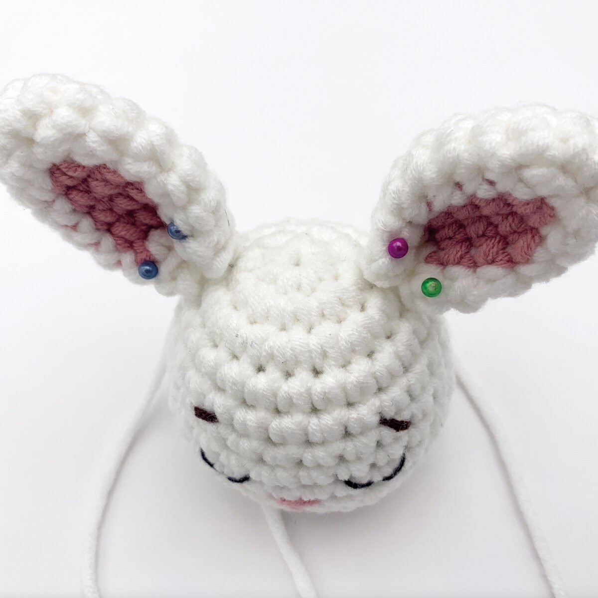 Zestaw do szydełkowania grzechotki z króliczkiem, Graine Creative