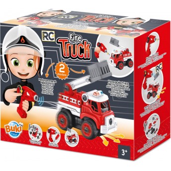 Buki Wóz strażacki zdalnie sterowany do skręcenia +3 | Dadum