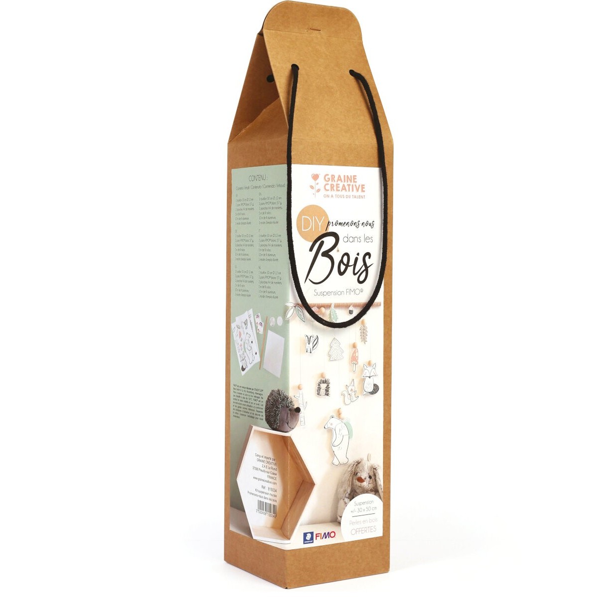 Zestaw Fimo do robienia zawieszki Las