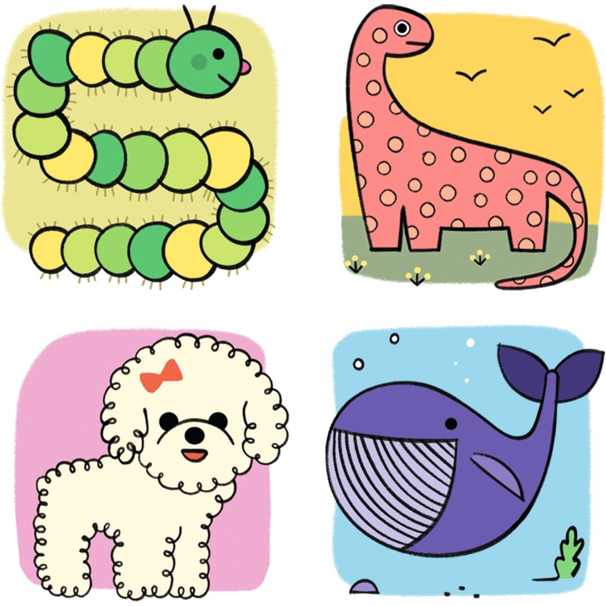 Zwierzęta Egzotyczne krok po kroku - nauka rysowania, Djeco