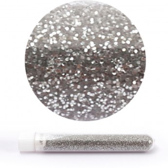 Brokat sypki srebrny biodegradowalny 2,7g | Dadum Kraków