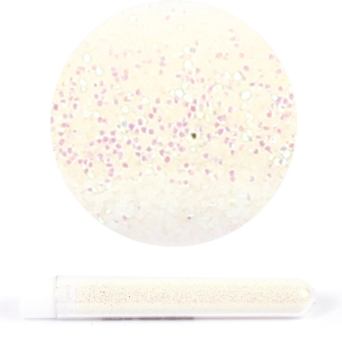 Brokat sypki biały biodegradowalny 2,7g | Dadum Kraków