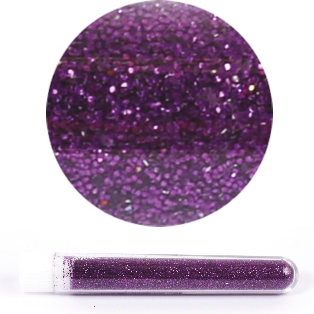 Brokat sypki fioletowy biodegradowalny 2,7g | Dadum Kraków