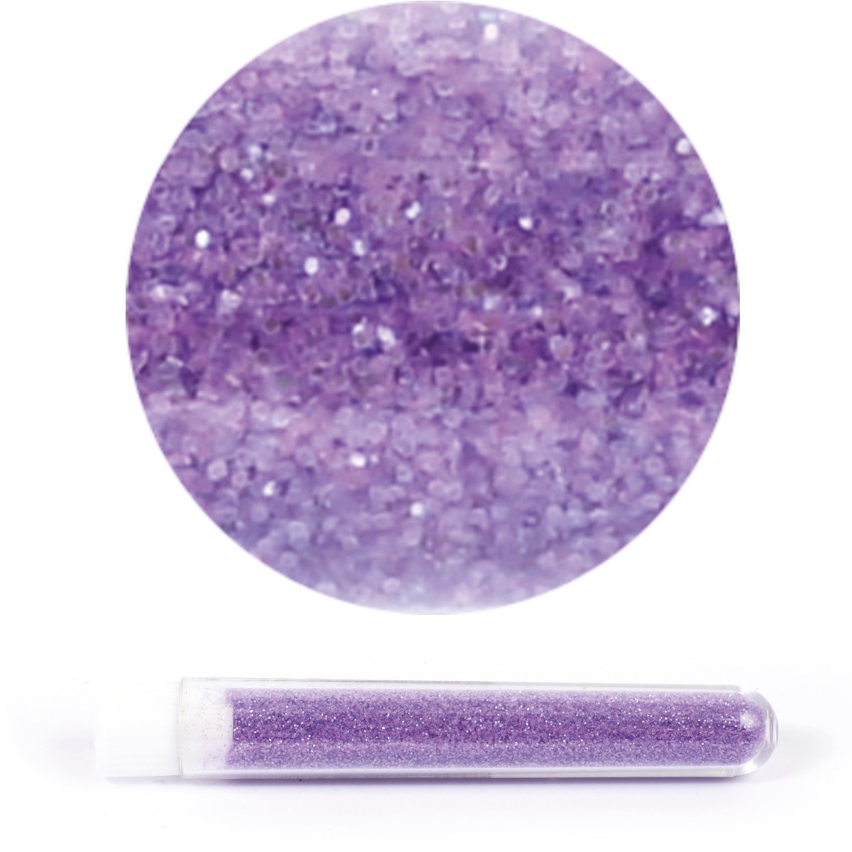 Brokat sypki liliowy biodegradowalny 2,7g | Dadum Kraków