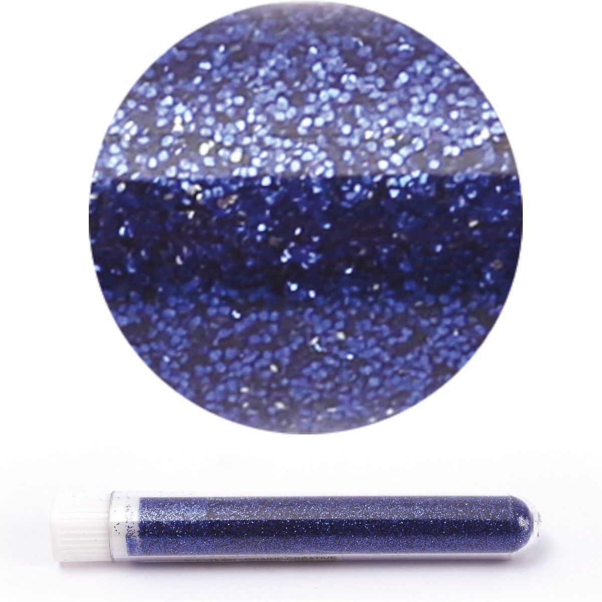 Brokat sypki ciemnoniebieski biodegradowalny | Dadum Kraków