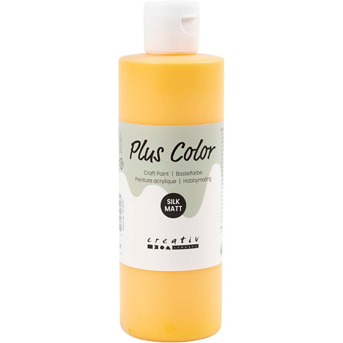 Plus Color Farba akrylowa 250 ml Yellow Sun | Dadum Kraków