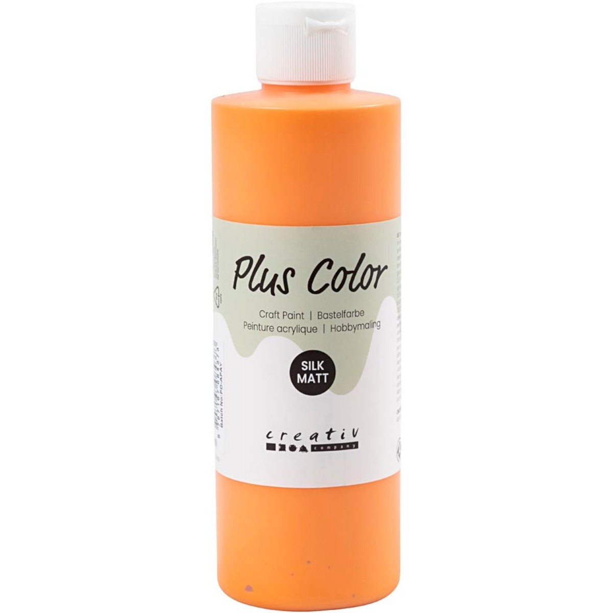 Plus Color Farba akrylowa 250 ml Pumpkin | Dadum Kraków