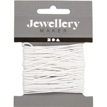 Sznurek poliestrowy biały 1mm x 10m | Dadum