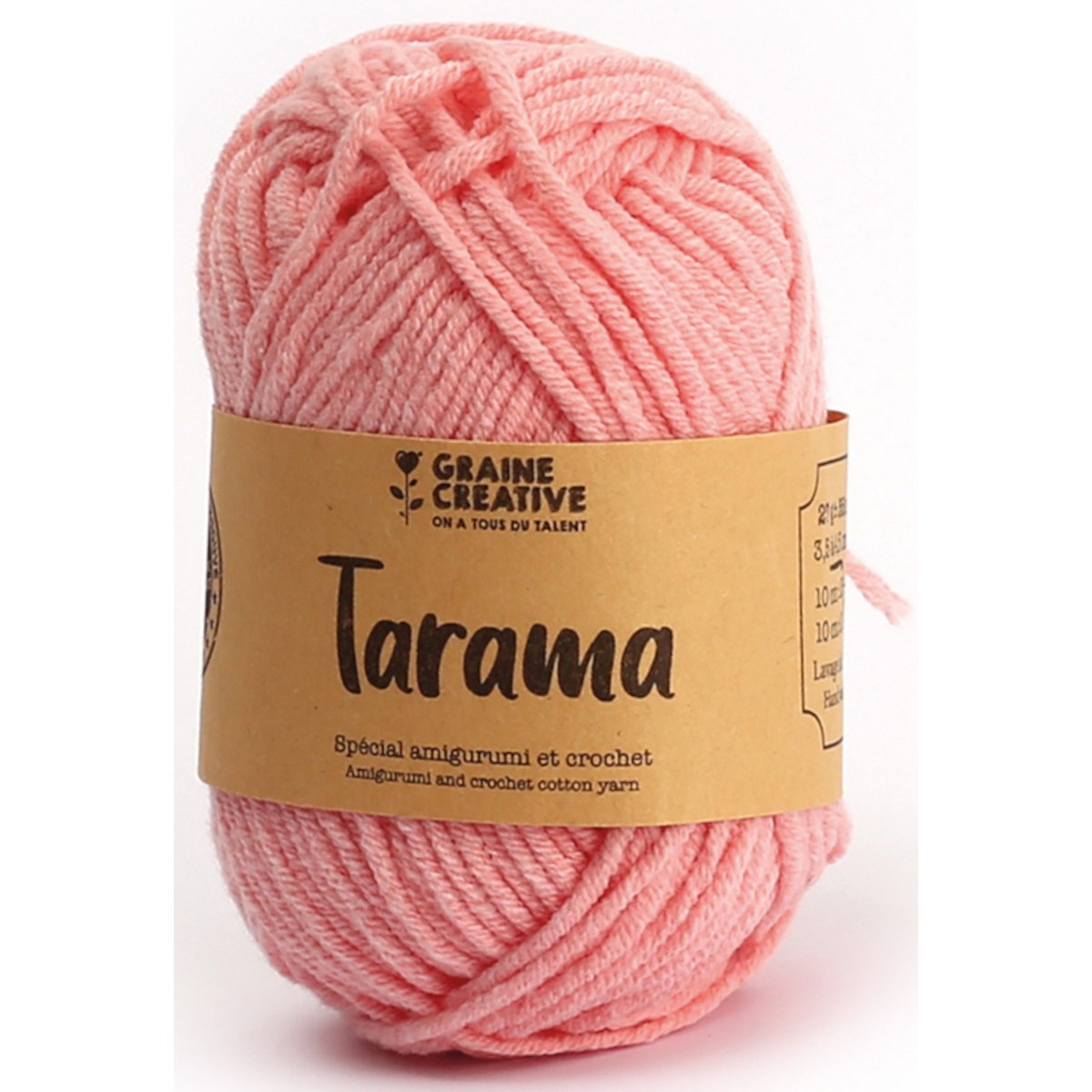 Włóczka do Amigurumi 55 m Jasny róż | Dadum