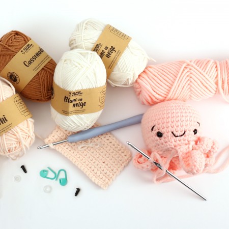 Włóczka do Amigurumi 55 m Jasny róż | Dadum Włóczka do Amigurumi 55 m Jasny róż | Dadum