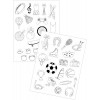 Zestaw DIY zawieszki Moje Pasje z magicznego plastiku 6+| Dadum Zestaw DIY zawieszki Moje Pasje z magicznego plastiku 6+| Dadum