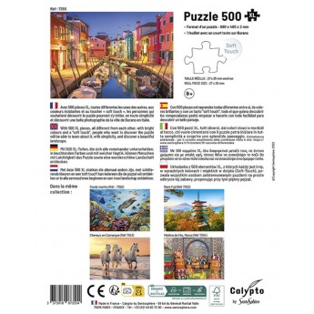 Puzzle 500 el. XL Burano, Włochy, Calypto | Dadum Kraków