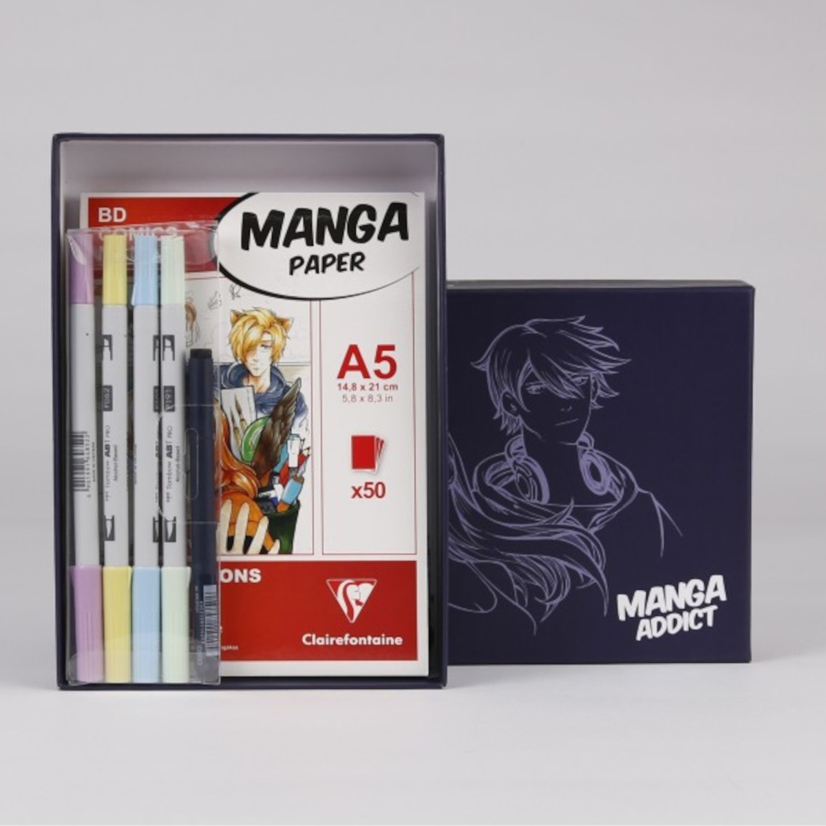 Zestaw Kreatywny DIY do rysowania Manga Addict | Dadum